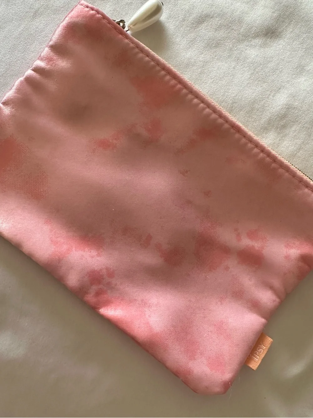 Ipsy Cosmetic Bag Set - Pink, Hot Pink, White, Gold, Peach, Burgundy